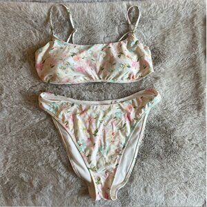 Abercrombie & Fitch Floral Bikini Set - Size Large